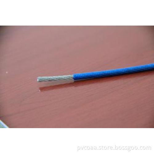 Flexible ASTM 316 PVC Coated 2mm Stainless Steel Wire Rope